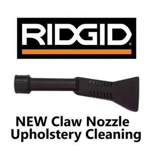 NEW RIDGID Wet Dry Vacuum Replacement Parts Claw Nozzle Attachment Car Cleaning